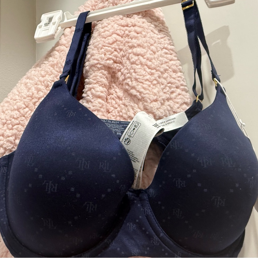 Navy Blue RL bra